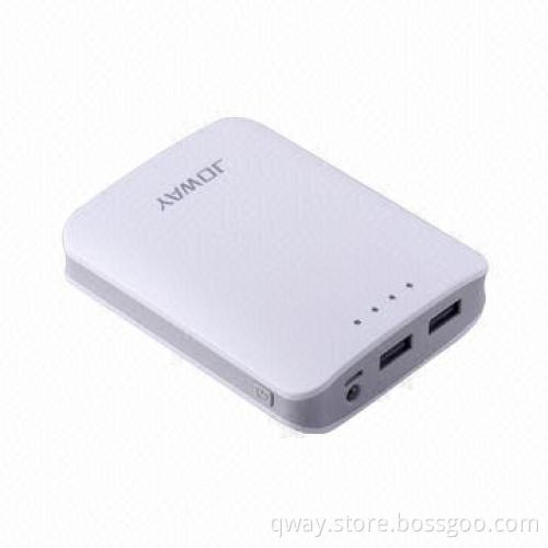 Emergency Mobile Phone Charger with Dual USB Output and Samsung 18650 Battery Cell